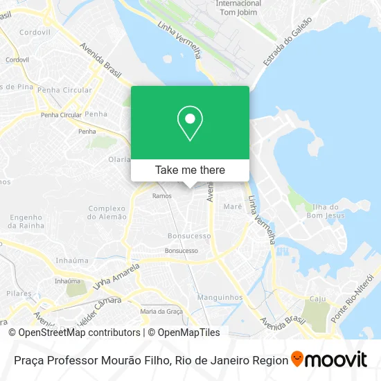 Praça Professor Mourão Filho map