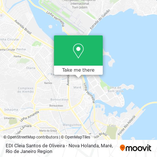 EDI Cleia Santos de Oliveira - Nova Holanda, Maré map