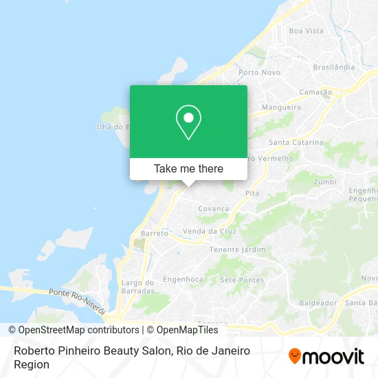 Roberto Pinheiro  Beauty Salon map