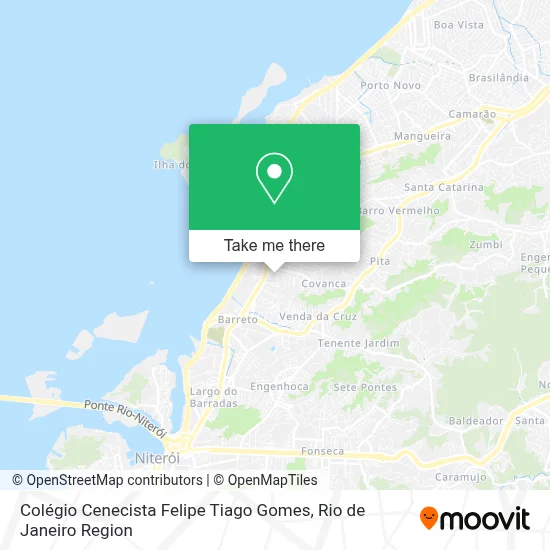 Colégio Cenecista Felipe Tiago Gomes map