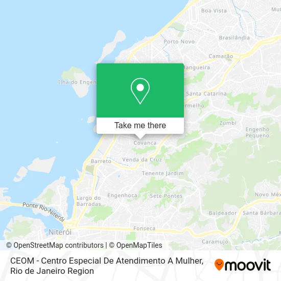 CEOM - Centro Especial De Atendimento A Mulher map