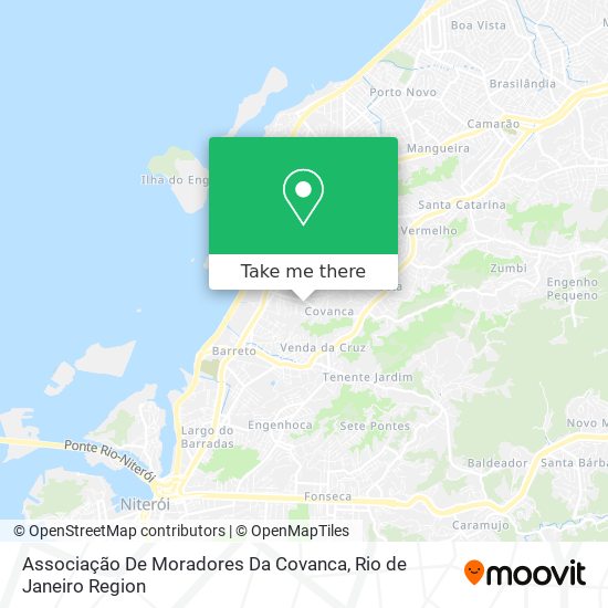 Associação De Moradores Da Covanca map