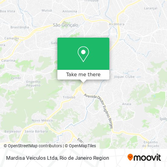 Mardisa Veiculos Ltda map