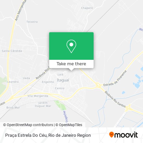 Praça Estrela Do Céu map