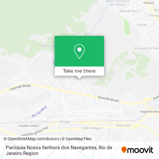 Paróquia Nossa Senhora dos Navegantes map