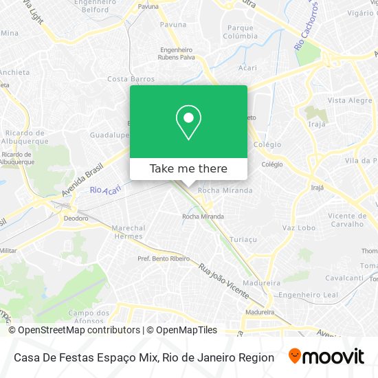 Casa De Festas Espaço Mix map