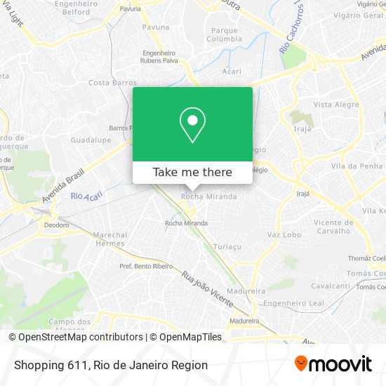 Shopping 611 map