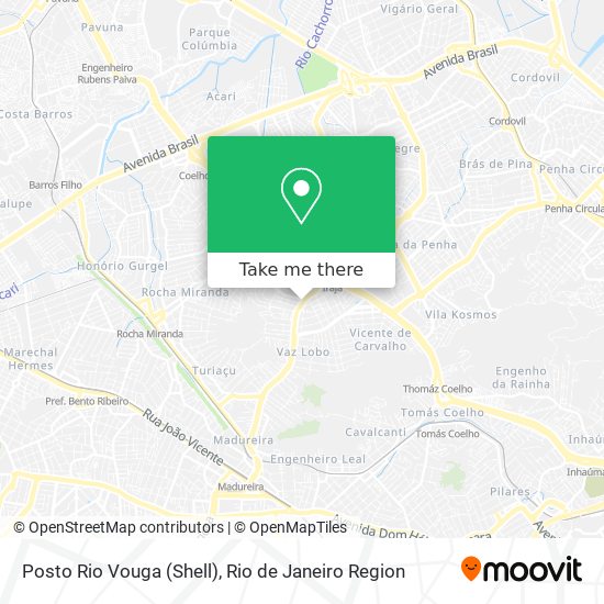 Posto Rio Vouga (Shell) map