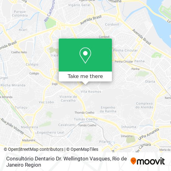 Consultório Dentario Dr. Wellington Vasques map