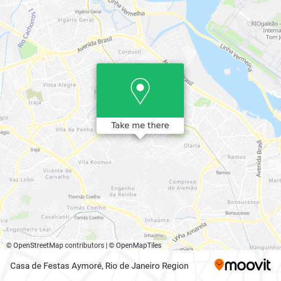 Casa de Festas Aymoré map
