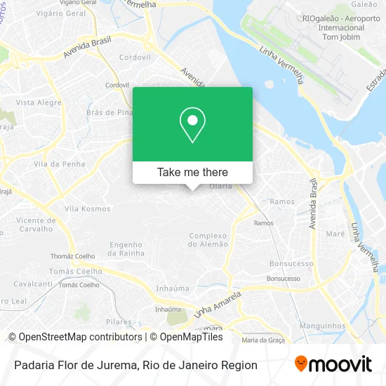 Padaria Flor de Jurema map