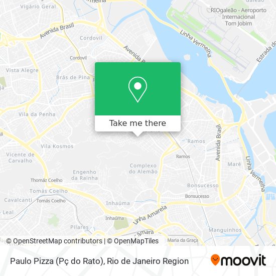 Paulo Pizza (Pç do Rato) map