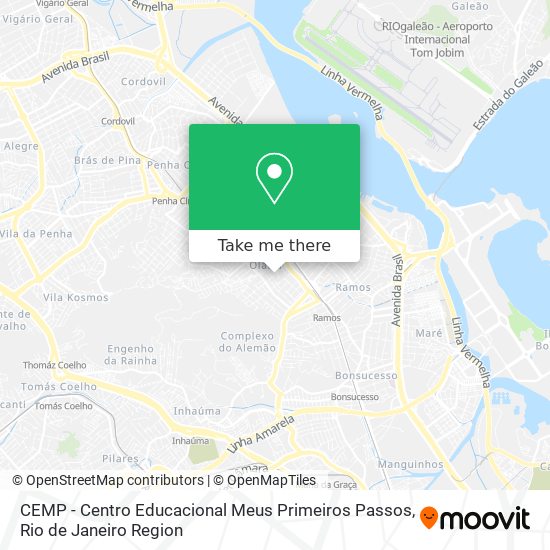 CEMP - Centro Educacional Meus Primeiros Passos map