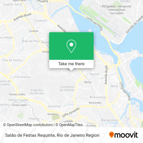 Salão de Festas Requinte map