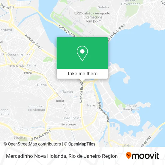 Mercadinho Nova Holanda map