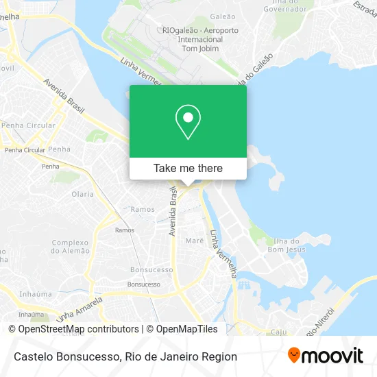 Castelo Bonsucesso map