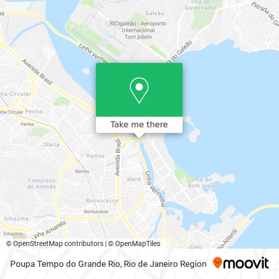 Poupa Tempo do Grande Rio map