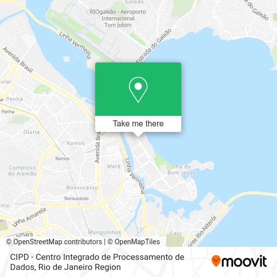 CIPD - Centro Integrado de Processamento de Dados map