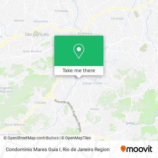 Condominio Mares Guia I map