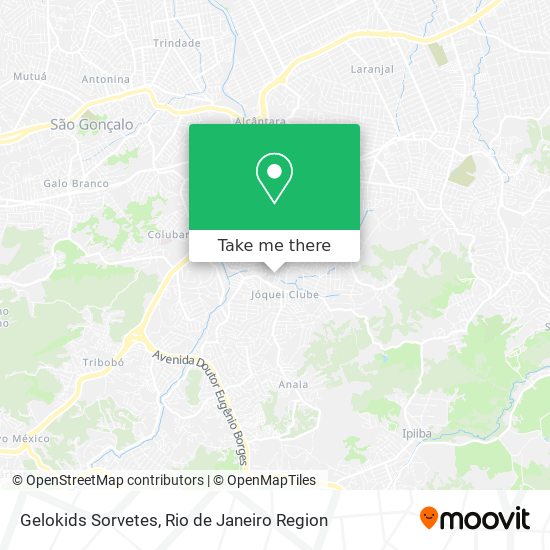 Gelokids Sorvetes map