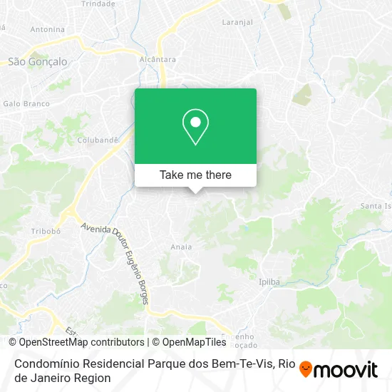 Condomínio Residencial Parque dos Bem-Te-Vis map