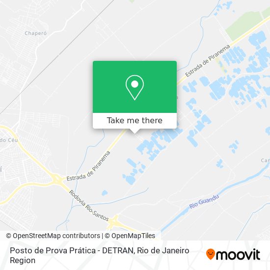 Posto de Prova Prática - DETRAN map