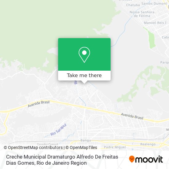 Creche Municipal Dramaturgo Alfredo De Freitas Dias Gomes map
