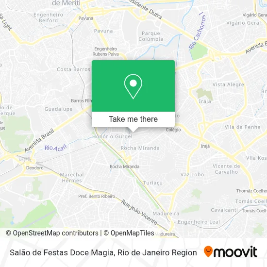 Salão de Festas Doce Magia map