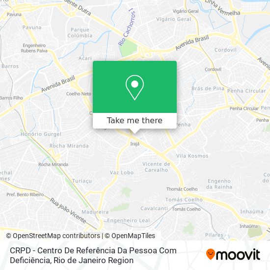 CRPD - Centro De Referência Da Pessoa Com Deficiência map