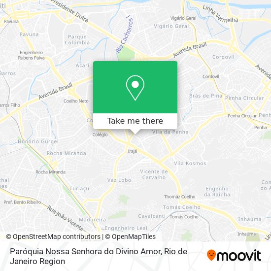 Paróquia Nossa Senhora do Divino Amor map