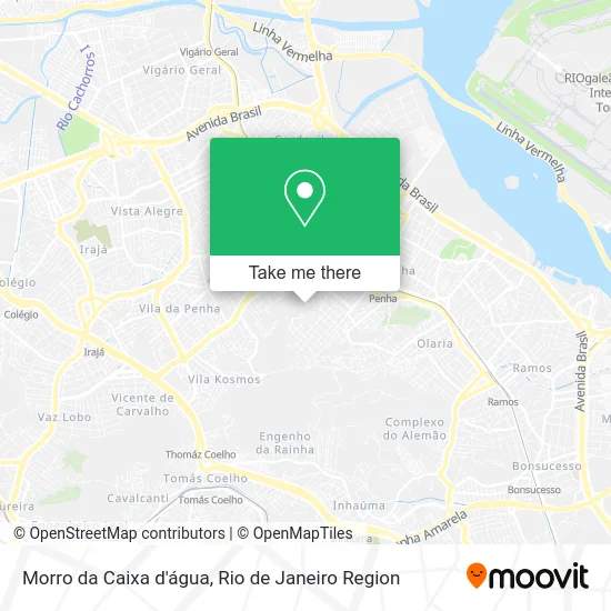 Morro da Caixa d'água map