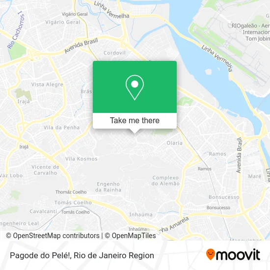 Pagode do Pelé! map