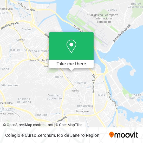 Colégio e Curso Zerohum map