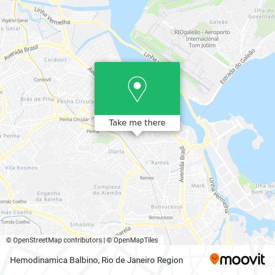Hemodinamica Balbino map