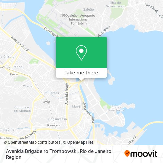 Avenida Brigadeiro Trompowski map