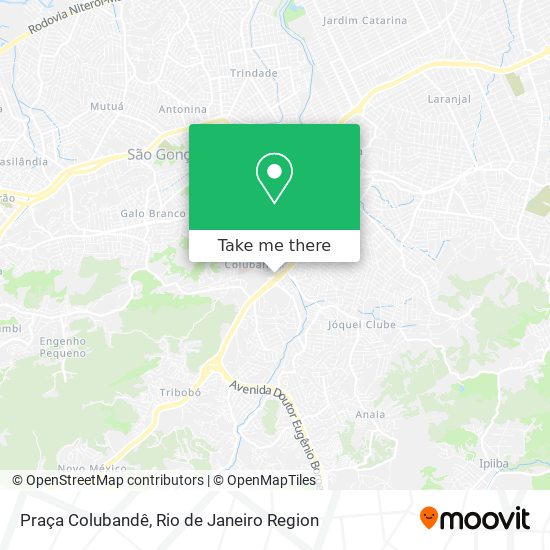 Praça Colubandê map