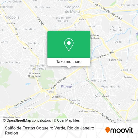 Salão de Festas Coqueiro Verde map