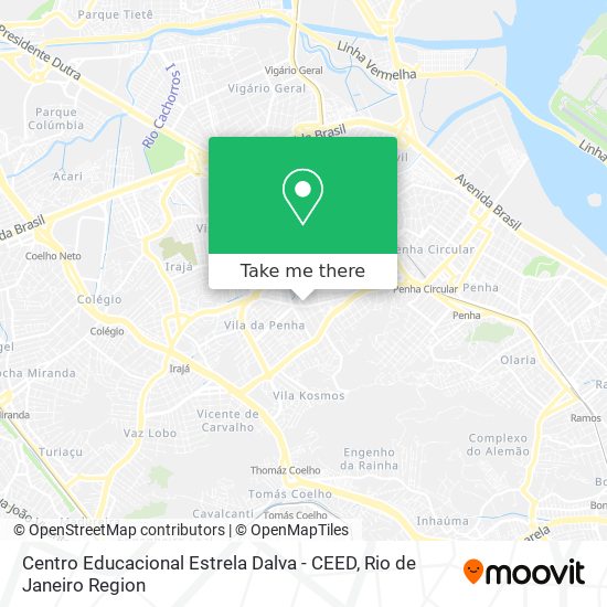 Centro Educacional Estrela Dalva - CEED map