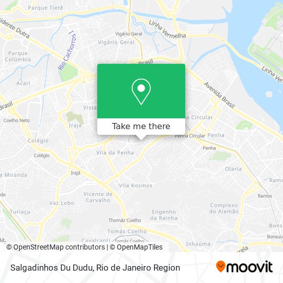 Salgadinhos Du Dudu map