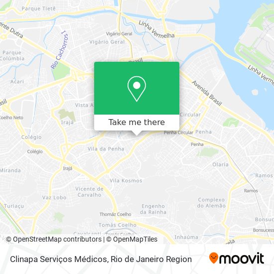 Clinapa Serviços Médicos map