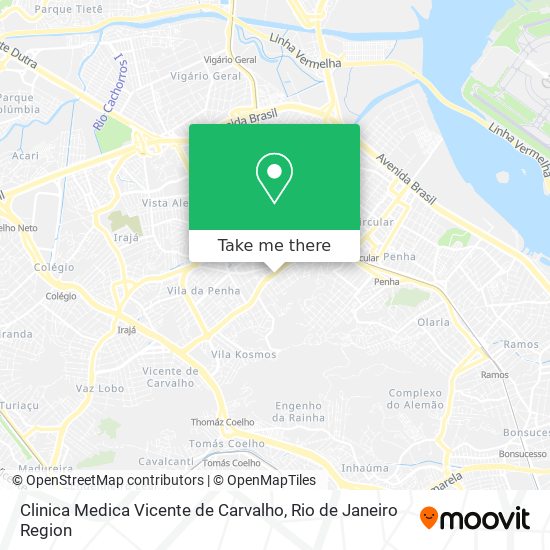 Clinica Medica Vicente de Carvalho map