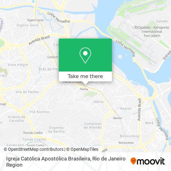 Igreja Católica Apostólica Brasileira map