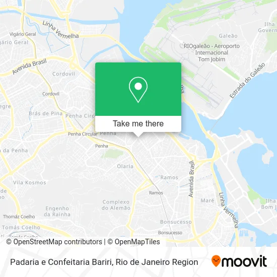 Padaria e Confeitaria Bariri map