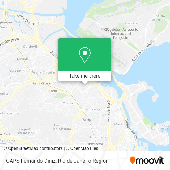 CAPS Fernando Diniz map