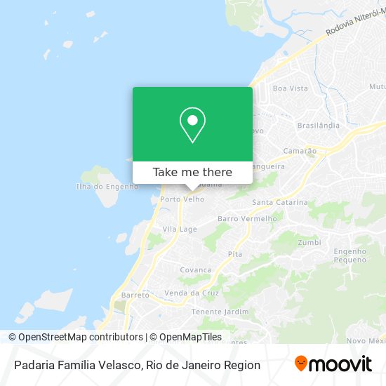 Padaria Família Velasco map