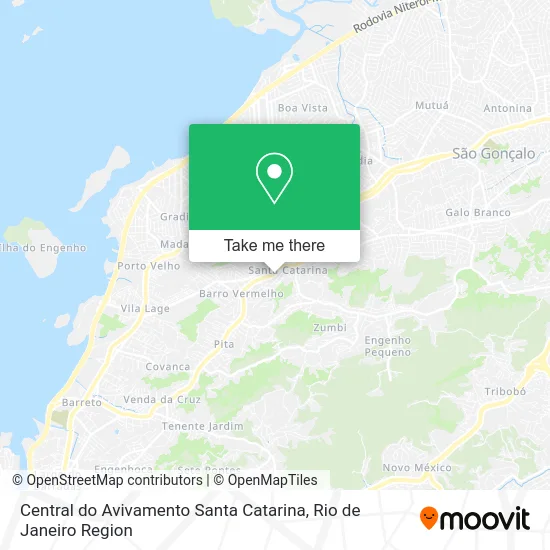 Central do Avivamento Santa Catarina map