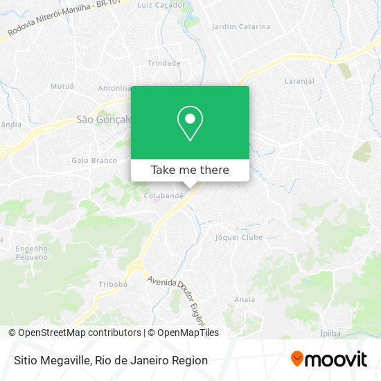 Sitio Megaville map