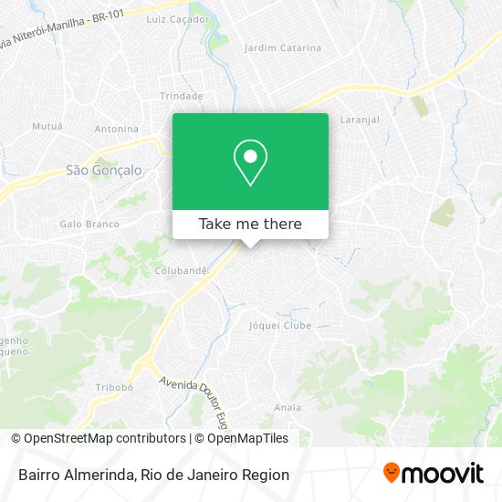 Mapa Bairro Almerinda