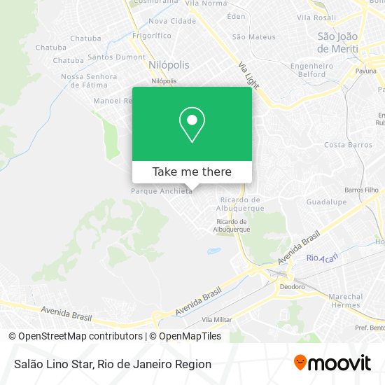 Mapa Salão Lino Star