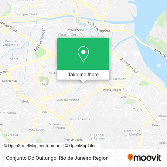 Conjunto Do Quitungo map